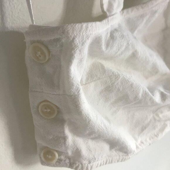 White Cropped Tank - Picture 2 of 2